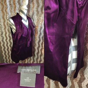 Ann Taylor silky shirt